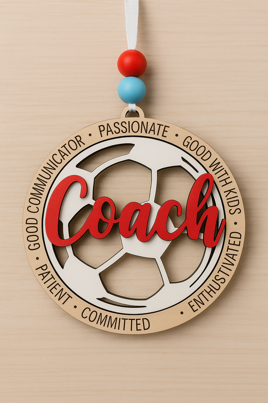 Soccer Coach Ornament – Personalized Appreciation Gift