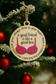 A Good Friend is Like a Good Bra Christmas Ornament – Multiple Color Options Available