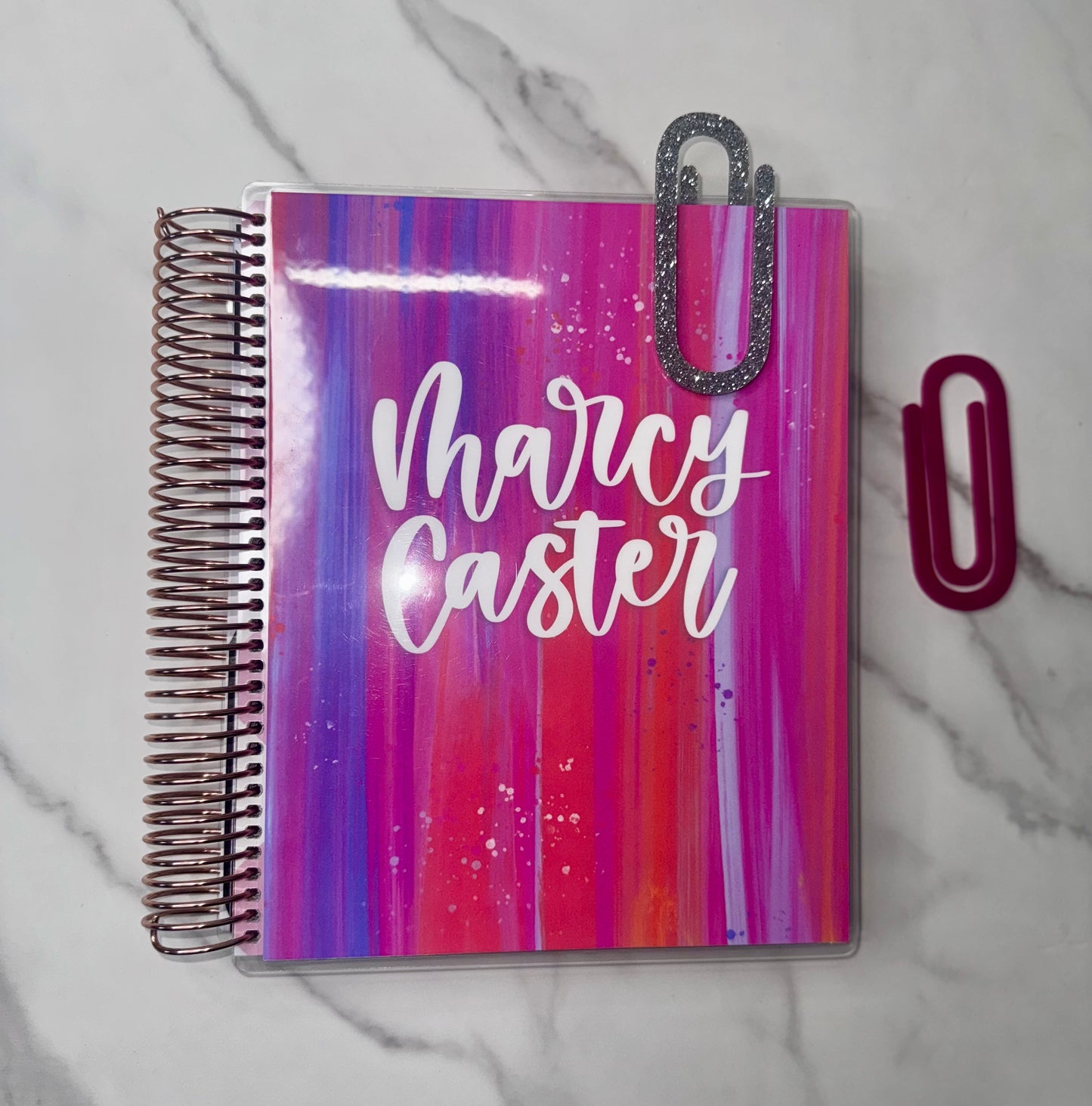 Jumbo Acrylic Paperclip – Fun & Durable Desk Accessory