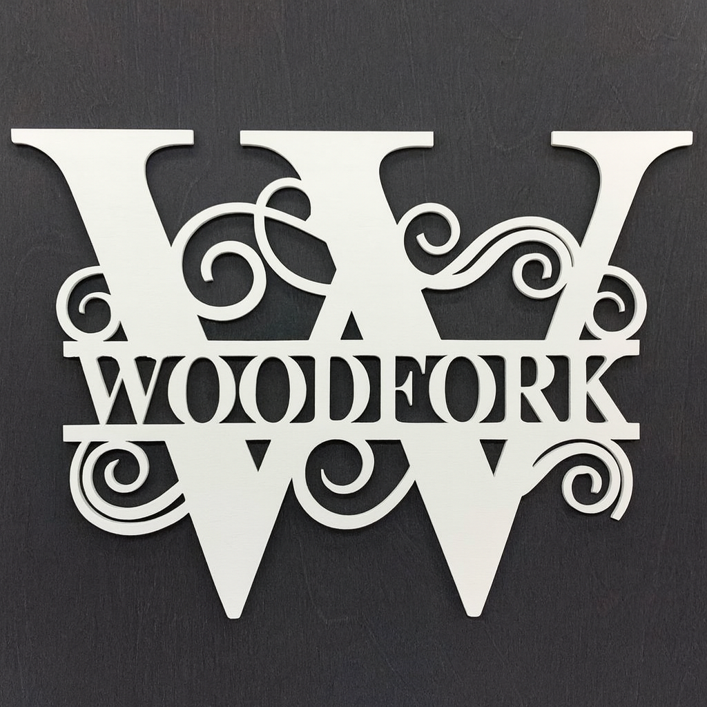 Personalized Wood Monogram